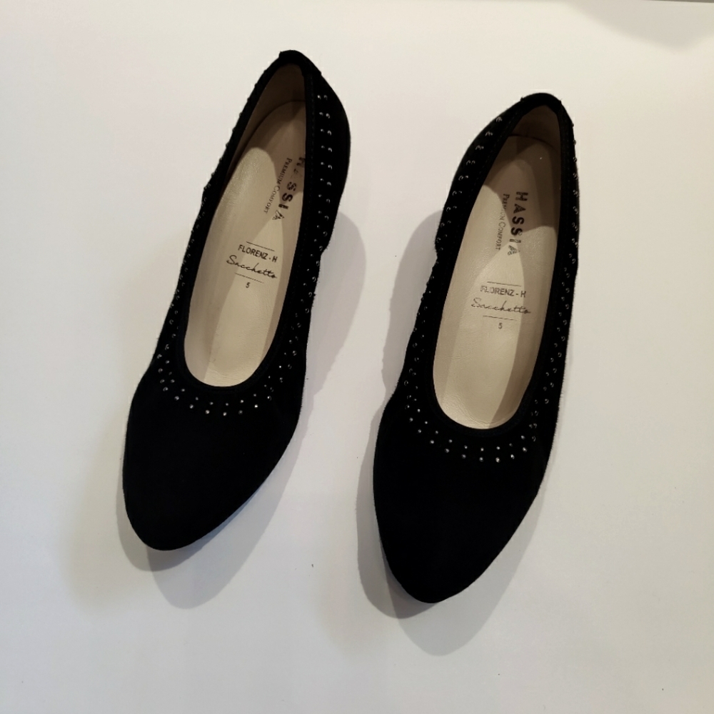Hassia FLORENZ- H Suede Leather Pumps